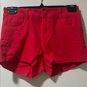 Red Women's Shorts